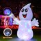 GOOSH 5 FT Halloween Inflatable Ghost Outdoor Decoration with Magic Light and Built-in LEDs